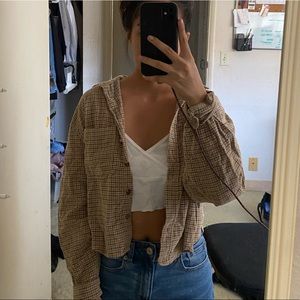 Cropped flannel